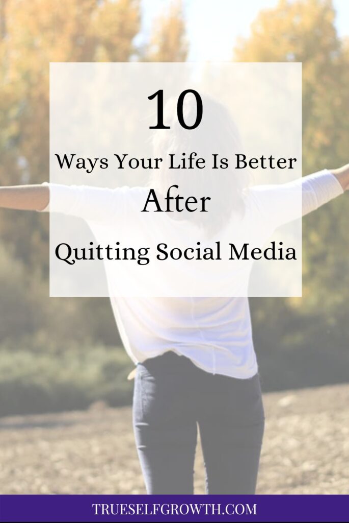 Quitting social media will change your life
