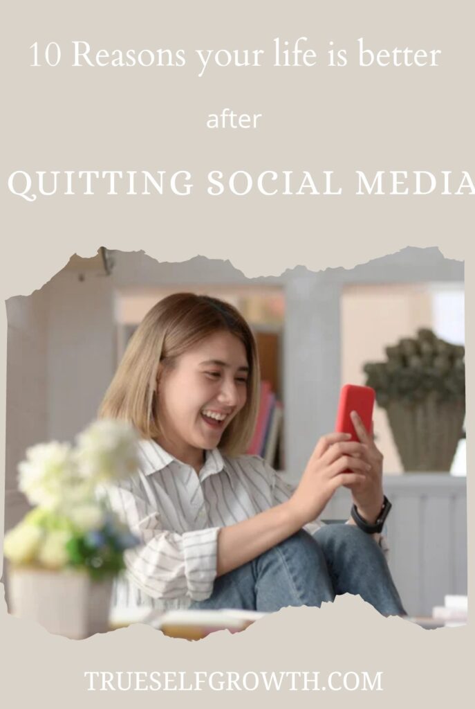 Your life will be beautiful after quitting social meda