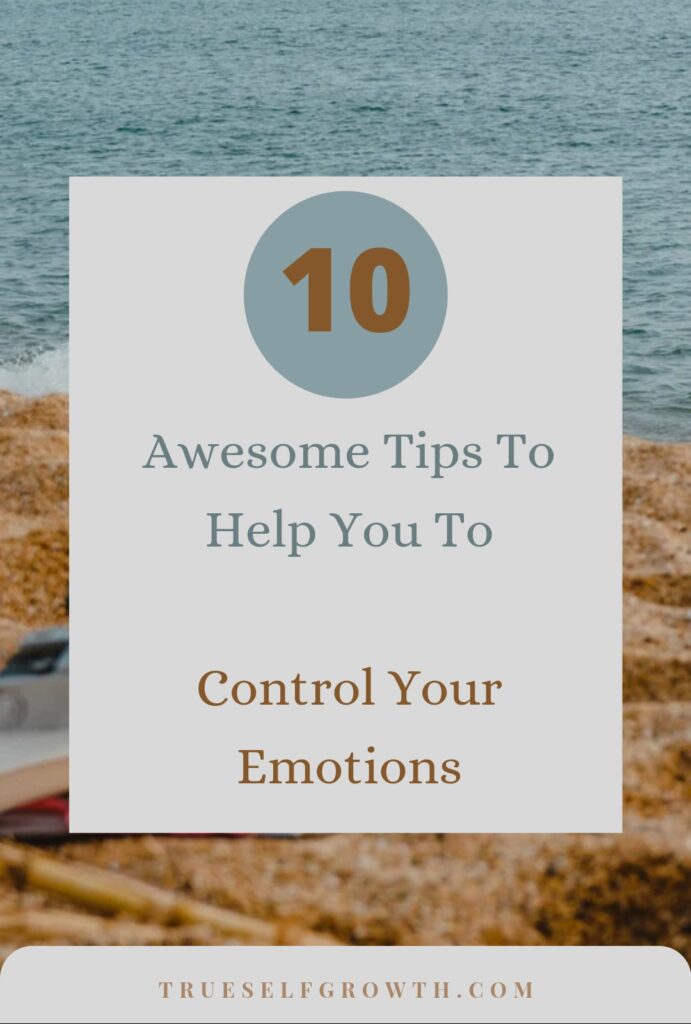 Control your emotions pinterest