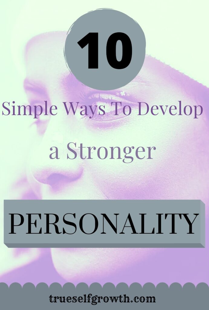Stronger personality pin