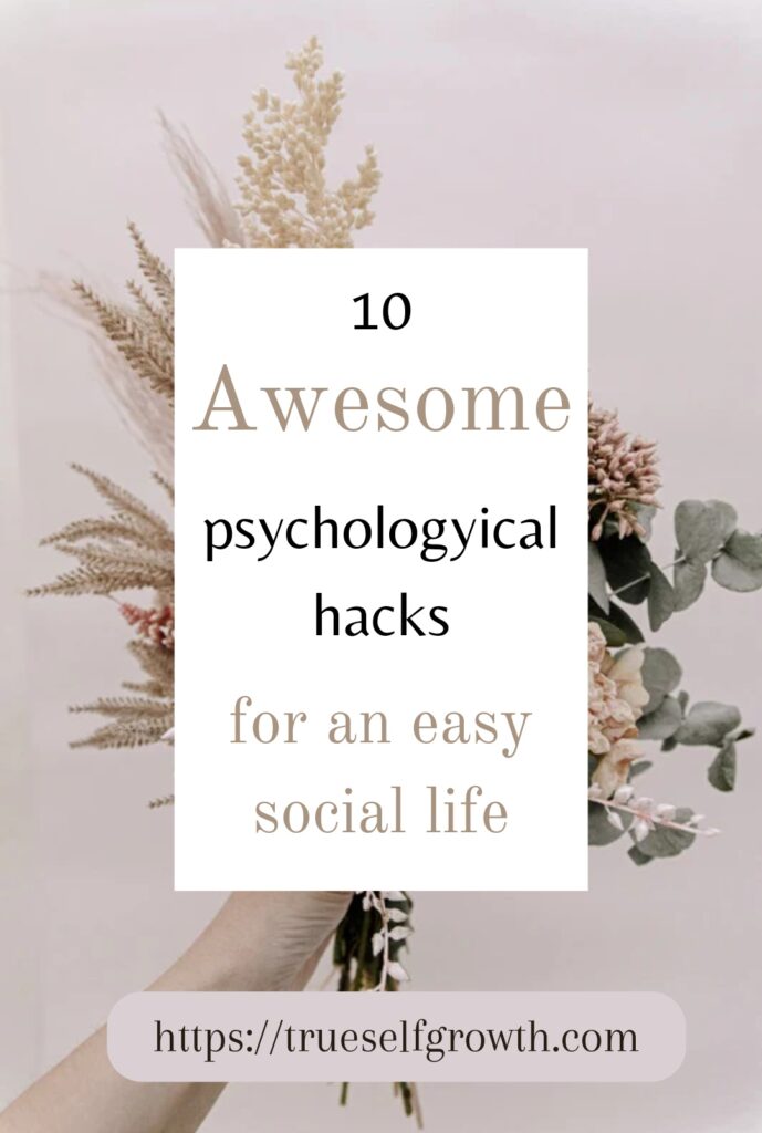 Psychological Hacks pinterest