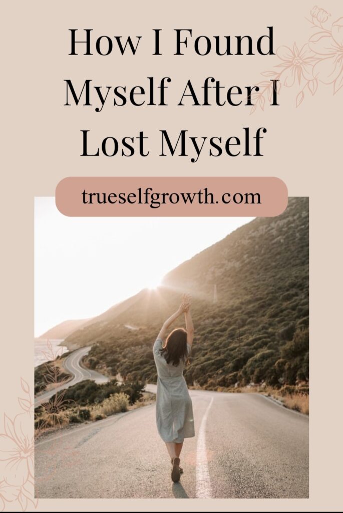 I found myself after I lost myself pinterest