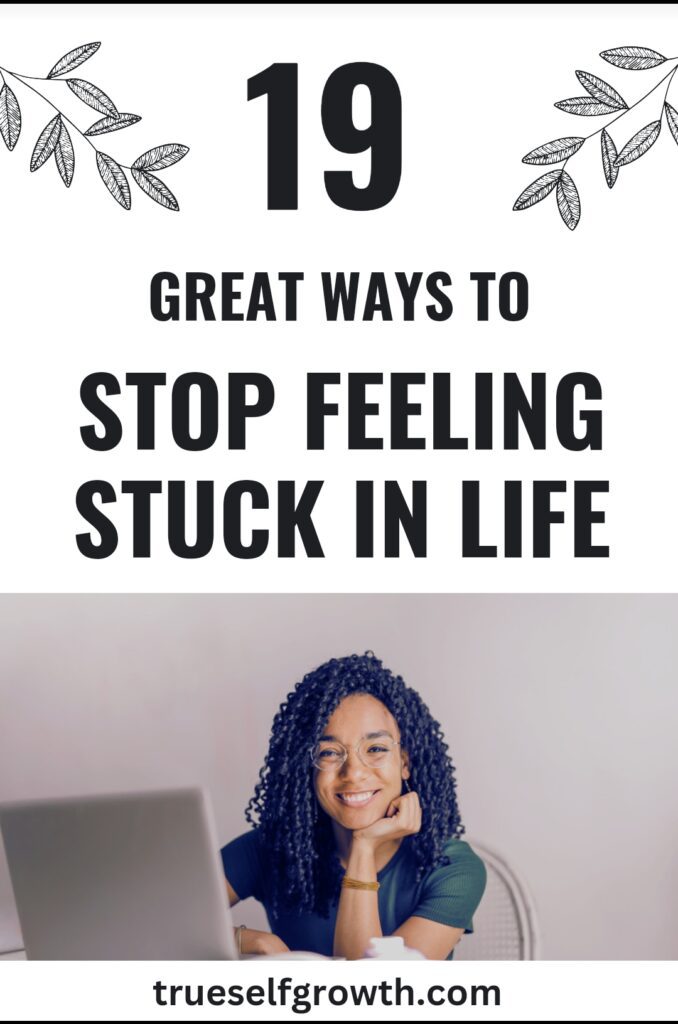 Feeling stuck in life pinterest